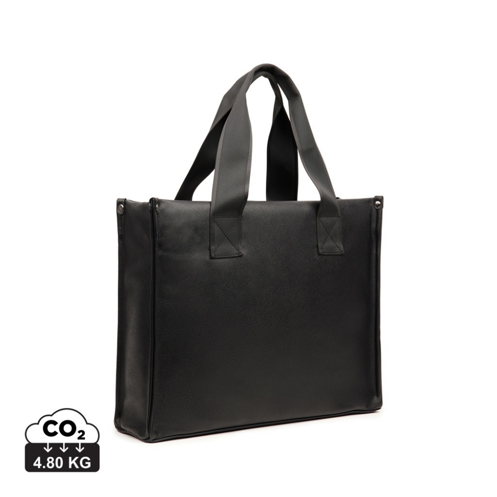 Logo trade promotional items picture of: VINGA Bermond RCS recycled PU tote bag