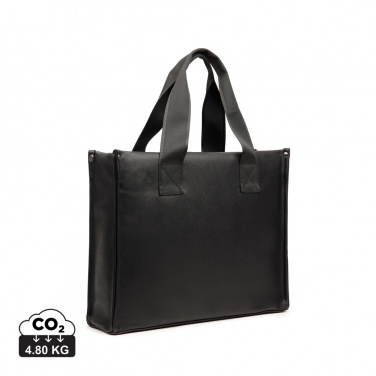 Logotrade promotional item image of: VINGA Bermond RCS recycled PU tote bag