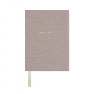 Logotrade promotional gift picture of: VINGA Thankfulness GRS recycled paper journal