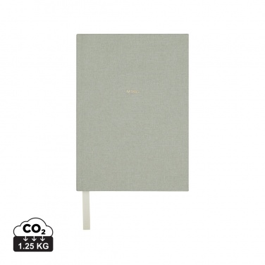 Logo trade promotional gift photo of: VINGA Mind GRS recycled paper journal