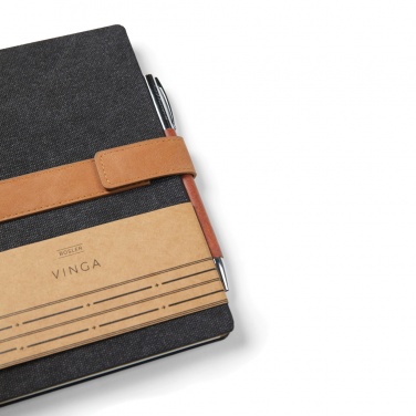 Logotrade promotional giveaway picture of: VINGA Bosler RCS recycled paper notebook