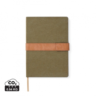 Logotrade promotional merchandise picture of: VINGA Bosler RCS recycled paper notebook