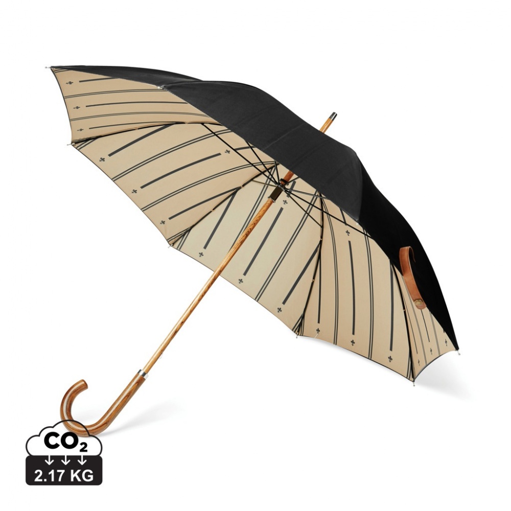 Logo trade promotional giveaway photo of: VINGA Bosler AWARE™ recycled pet 23" umbrella