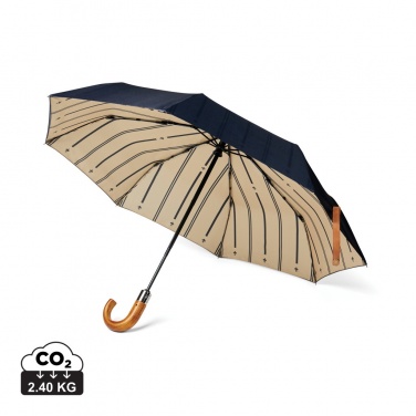 Logotrade corporate gift picture of: VINGA Bosler AWARE™ recycled pet 21" foldable umbrella