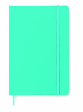 Logo trade promotional products image of: A5 notebook 96 plain sheets