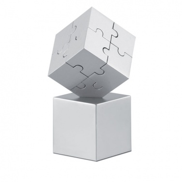 Logo trade promotional merchandise photo of: Metal 3D puzzle