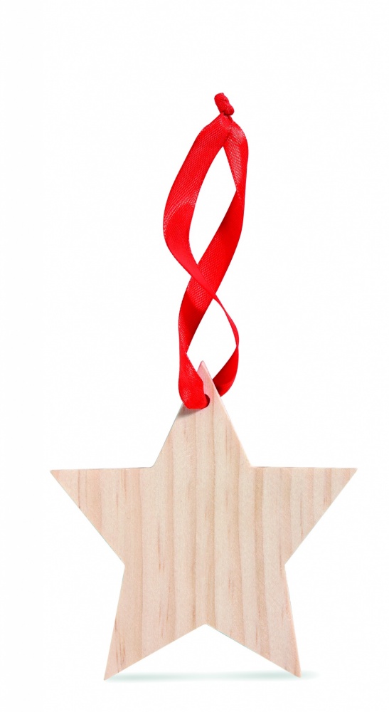 Logotrade promotional giveaway picture of: Star shaped hanger