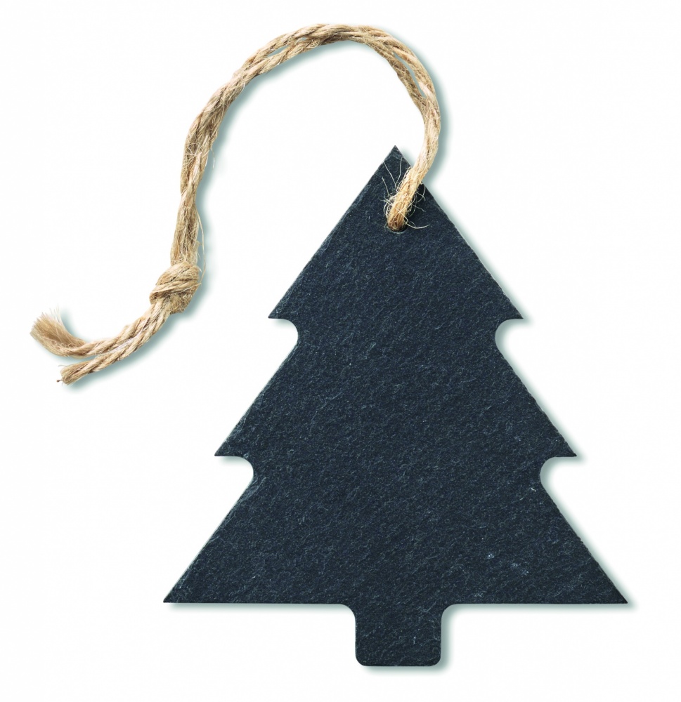 Logotrade promotional giveaways photo of: Slate xmas hanger tree