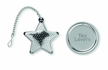 Logo trade business gift photo of: Tea filter in star shape