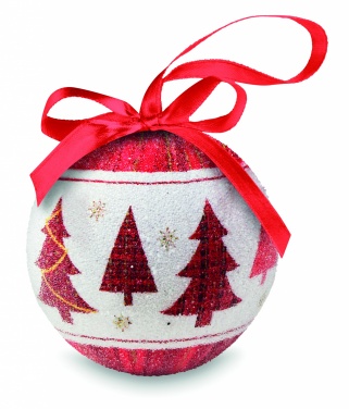 Logo trade promotional gifts picture of: Christmas bauble in gift box