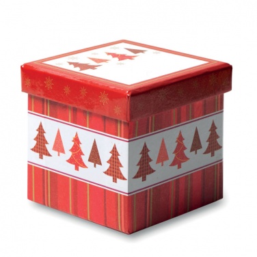 Logo trade business gift photo of: Christmas bauble in gift box