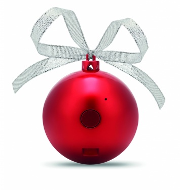 Logo trade promotional merchandise photo of: Speaker Christmas ball