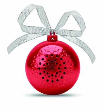 Logo trade corporate gift photo of: Speaker Christmas ball