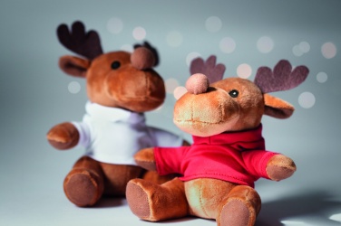 Logotrade promotional product image of: Plush reindeer with hoodie