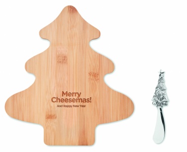 Logotrade corporate gift picture of: Cheese board set in bamboo Essen