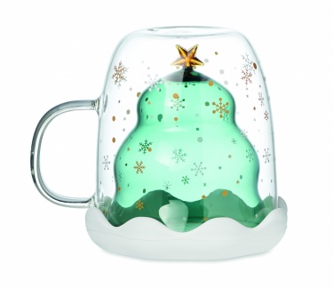 Logotrade promotional merchandise picture of: Double wall borosilicate mug