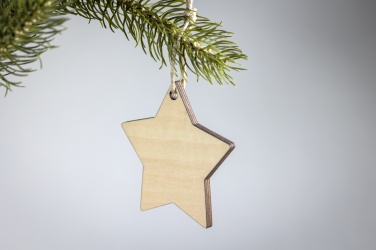 Logotrade promotional products photo of: Christmas ornament star