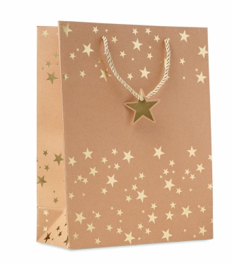 Logotrade promotional item image of: Gift paper bag with pattern