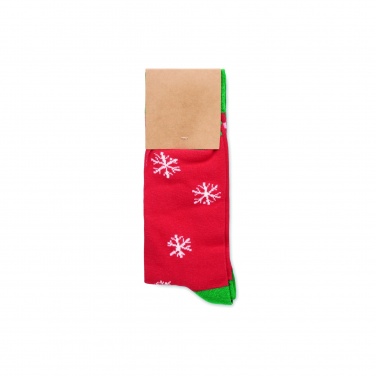 Logo trade promotional items picture of: Pair of Christmas socks M