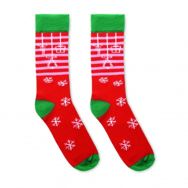 Logotrade advertising product picture of: Pair of Christmas socks M