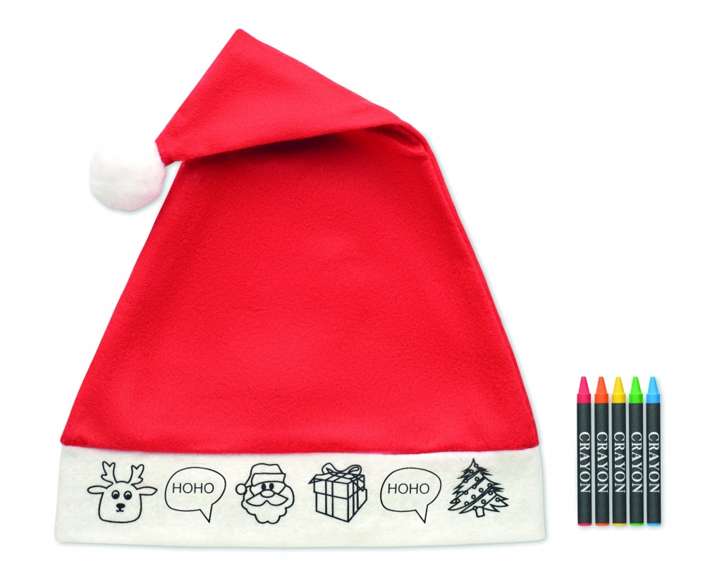 Logo trade promotional products picture of: Kids Santa hat