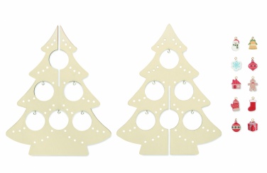 Logo trade promotional products picture of: Wooden Xmas tree decoration