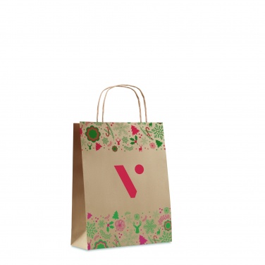 Logo trade promotional giveaway photo of: Gift paper bag small