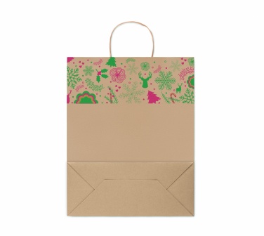 Logo trade advertising products picture of: Gift paper bag large