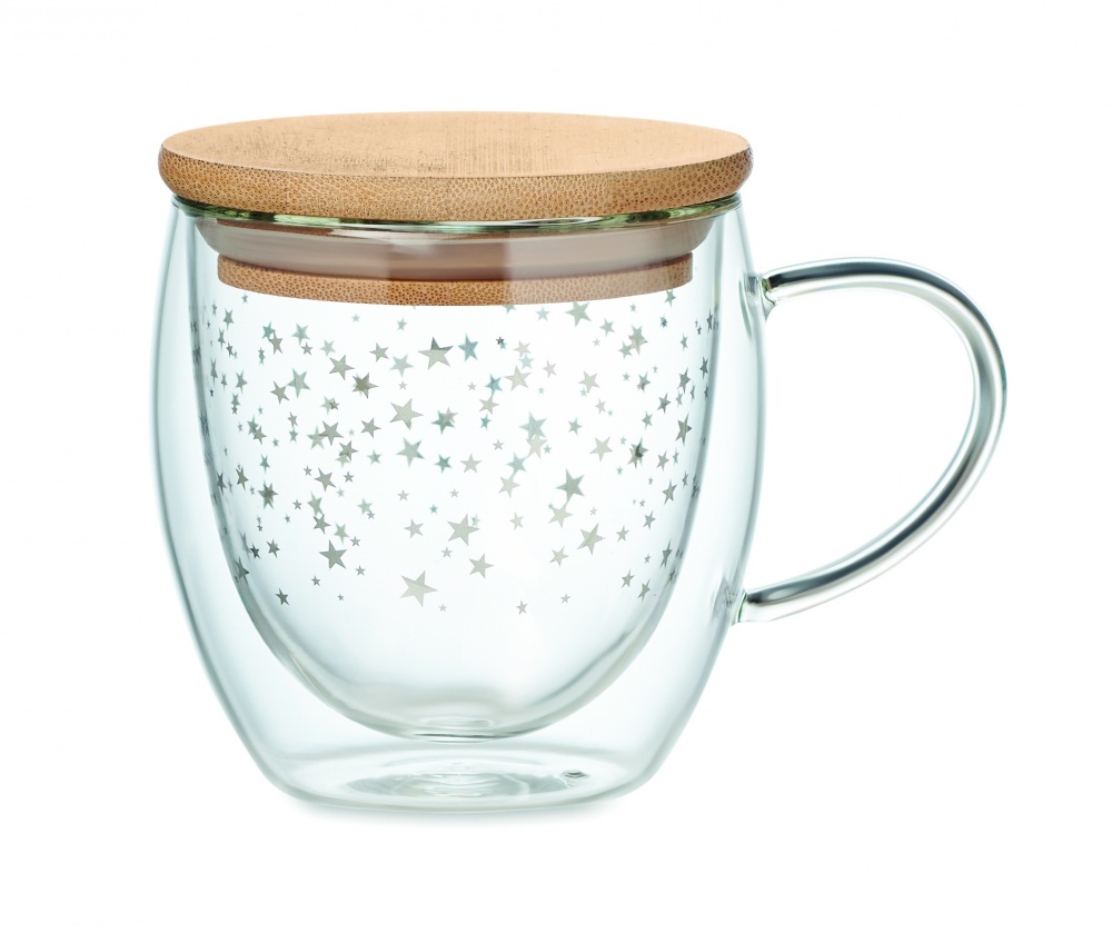 Logotrade promotional gift picture of: Double wall borosilicate mug