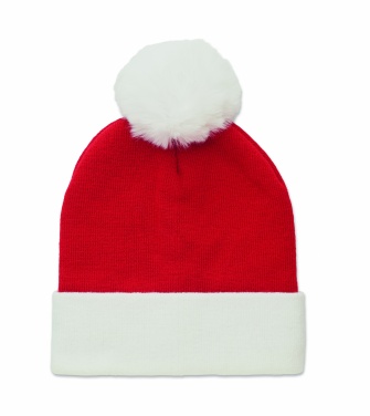 Logo trade promotional merchandise picture of: Christmas knitted beanie