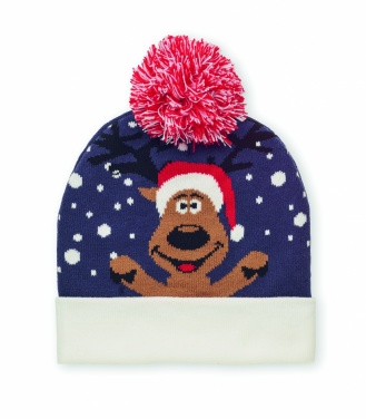 Logo trade corporate gift photo of: Christmas knitted beanie