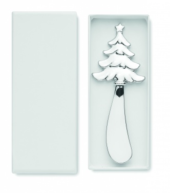 Logo trade business gift photo of: Christmas tree cheese knife