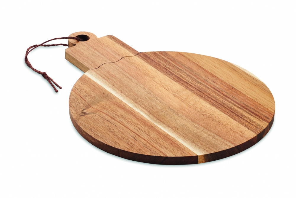 Logo trade promotional giveaways image of: Acacia wood serving board