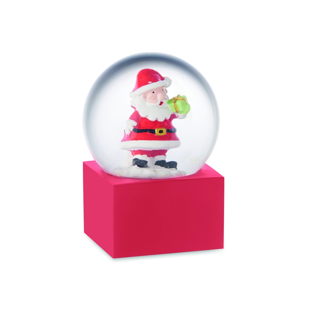 Logo trade promotional item photo of: Small snow ball glass ornament