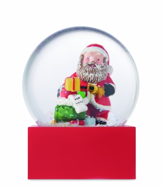 Logo trade promotional items picture of: Snow ball glass ornament