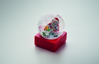 Logotrade business gifts photo of: Snow ball glass ornament