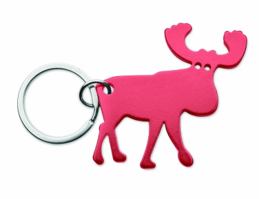 Logo trade advertising product photo of: Recycled aluminium key ring Pori