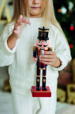 Logo trade advertising products image of: Nutcracker character in wood