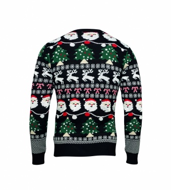 Logo trade promotional items image of: Christmas LED sweater S/M