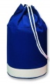 Cotton duffle bag bicolour, Blue