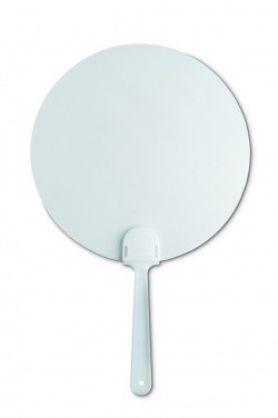 Logo trade promotional merchandise picture of: Manual hand fan