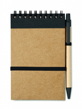 Logotrade business gifts photo of: A6 recycled notepad with pen