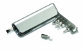 Multitool holder and LED torch, Transparent Grey