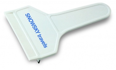 Logo trade business gifts image of: Ice scraper