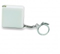 Key ring w/ flexible ruler 1m, Vantaa, White