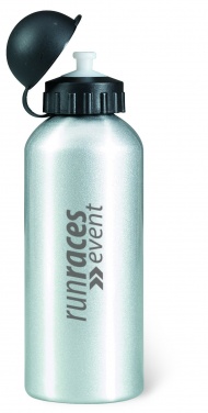 Logotrade business gift image of: Single-walled 600 ml aluminum bottle