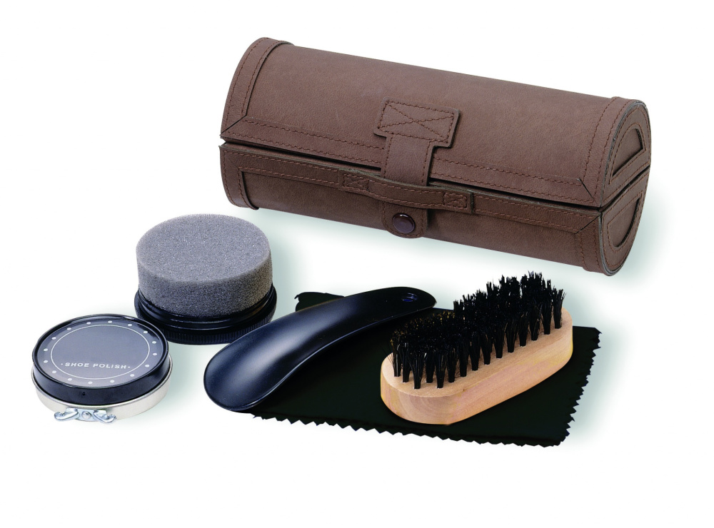 Logo trade advertising products picture of: Shoe polish kit