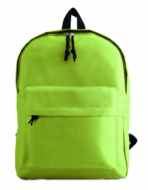 Logo trade promotional items image of: 600D polyester backpack