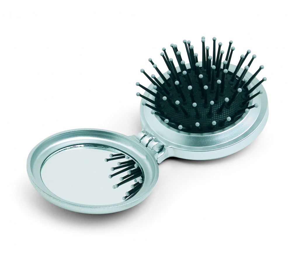 Logotrade business gift image of: Foldable brush/mirror