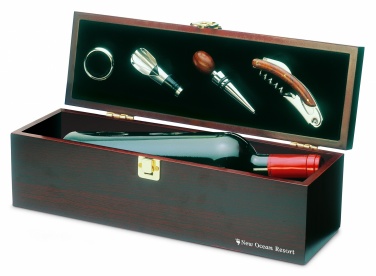 Logo trade promotional gifts picture of: Wine set in wine box